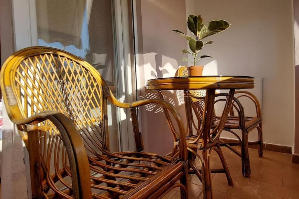 Cozy Sunlit Apartment With Scenic Balcony View 地拉那 外观 照片